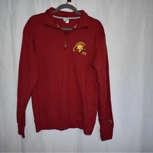 CHAMPION PASADENA CITY COLLEGE QUARTER-ZIP SWEATSHIRT